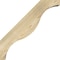 Ekena Millwork 6"W x 20"D x 20"H Funston Rough Sawn Knee Brace, Douglas Fir BRC06X20X20FST00RDF - alternate 4